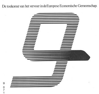 De toekomst van het vervoer in de Europese Economische Gemeenschap. Brochure van de Groep van Negen Spoorwegen van de Europese Gemeenschappen